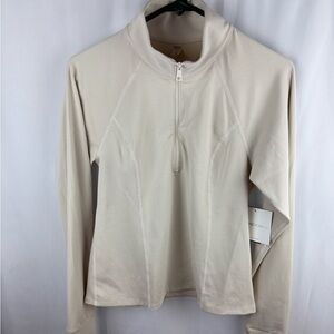 Beyond Yoga Heather Rib Take A Hike Zip Pullover